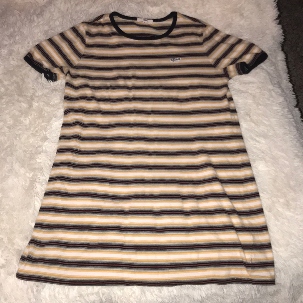 Striped Vans dress